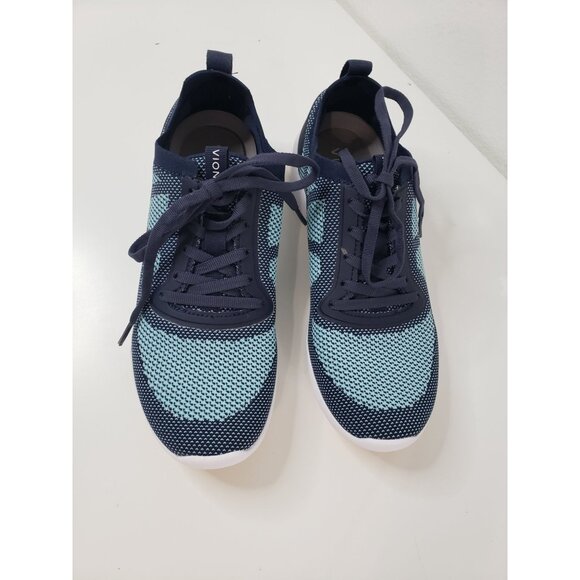 Vionic Women's Sky Lenora Lace up Sneaker in Navy Blue -‎ Size 7 - Picture 3 of 10